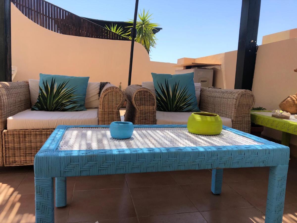 Atico Con Piscina Privada A 100M Del Mar Apartment Vera Bagian luar foto